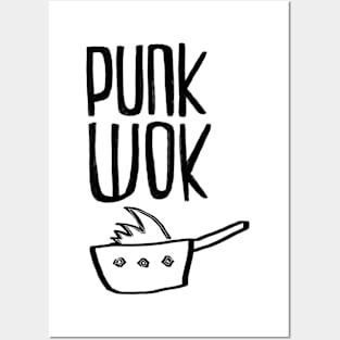 Punkrock Punk Wok Posters and Art